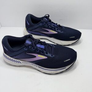 Brooks Women Adrenaline GTS22 Shoes Peacoat/Blue Iris/Rhapsody Size 10.5